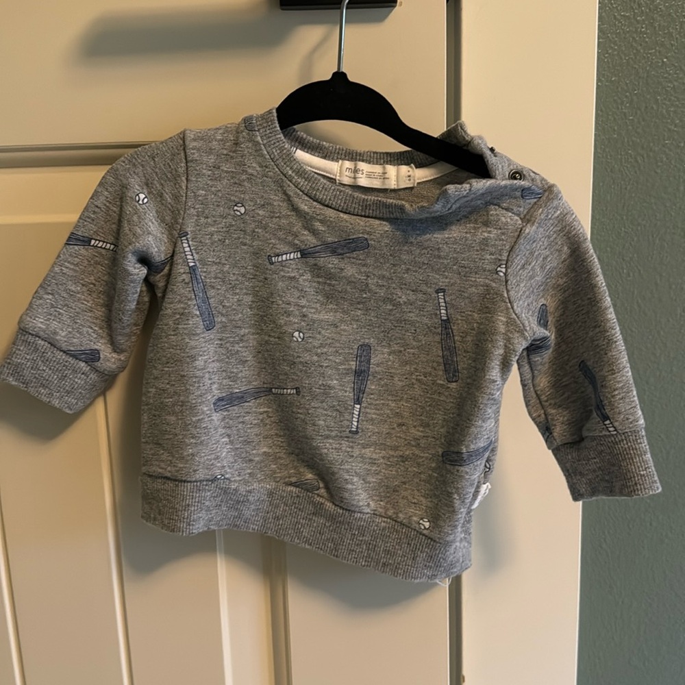 Miles Baseball Sweatshirt